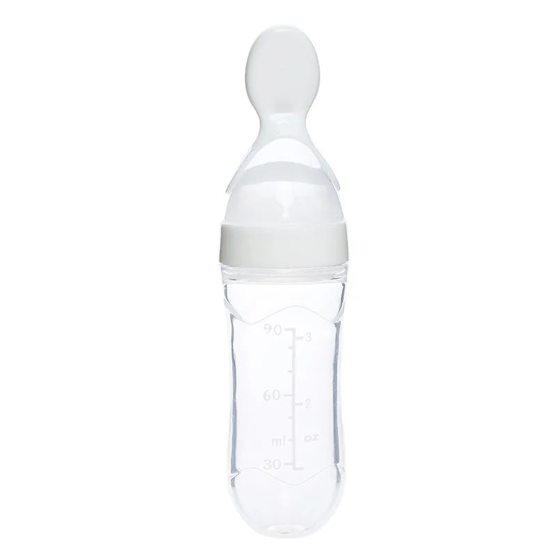 90ML Feeding Bottle Spoon Training Feeder BPA-Free – front view