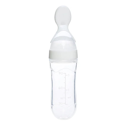 90ML Feeding Bottle Spoon Training Feeder BPA-Free – front view