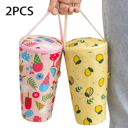 Bottle Thermal Bag Waterproof 7 Options – aluminium film lining