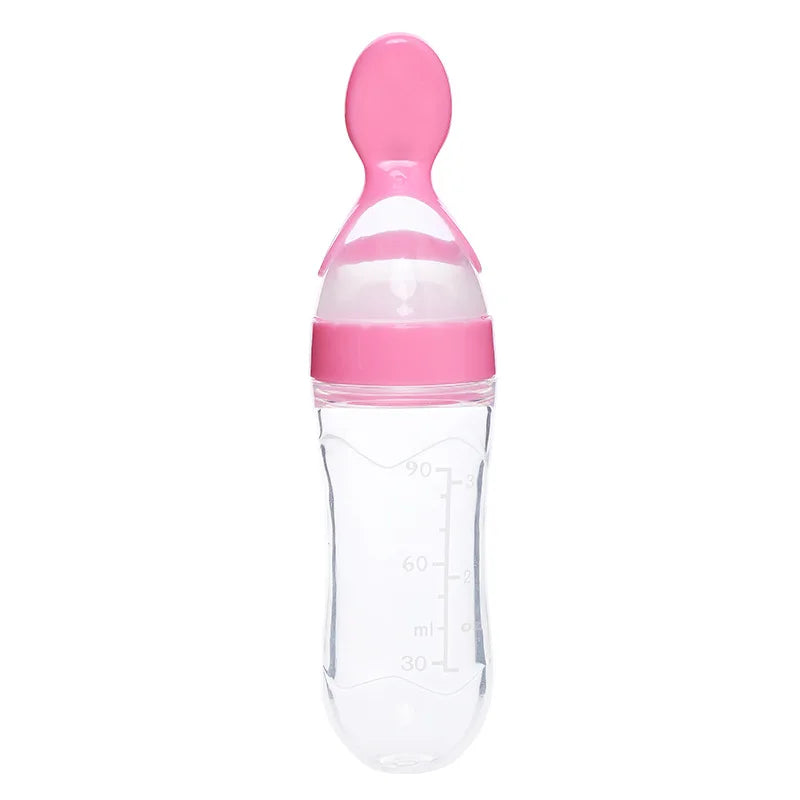 90ML Feeding Bottle Spoon Training Feeder BPA-Free – front view