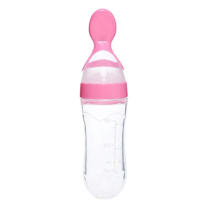 90ML Feeding Bottle Spoon Training Feeder BPA-Free – front view