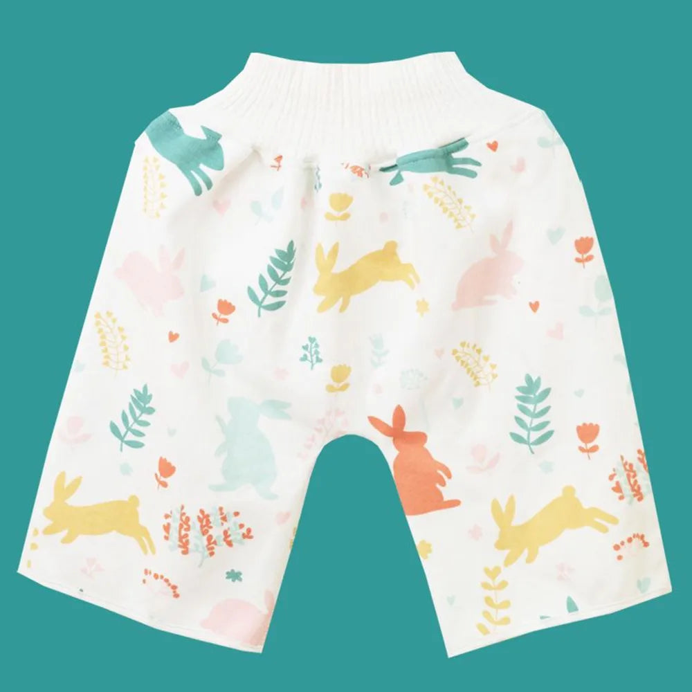 Waterproof Nighttime Diaper Skirt – product front 4 cute prints