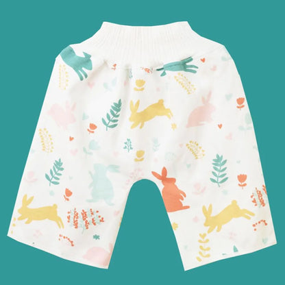 Waterproof Nighttime Diaper Skirt – product front 4 cute prints