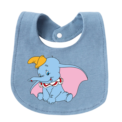 Cotton Cartoon Feeding Bib 0-36 Months