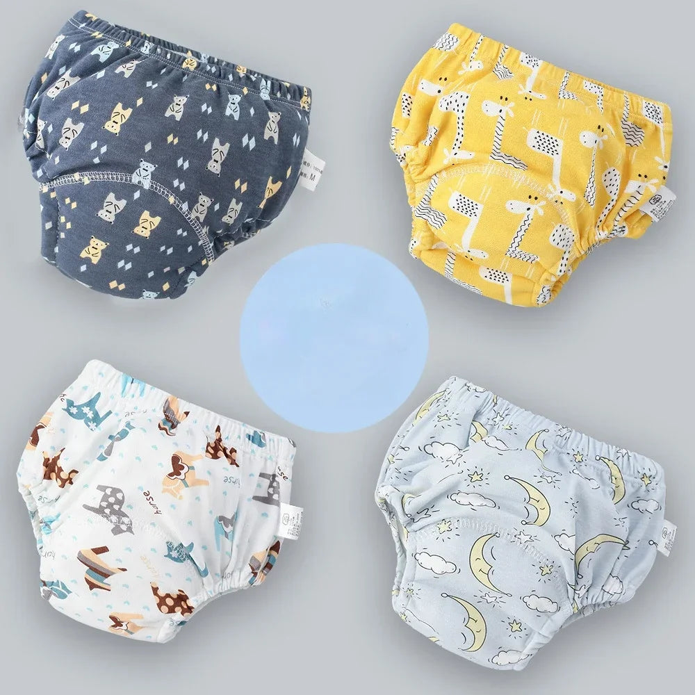kids training pants washable reusable soft