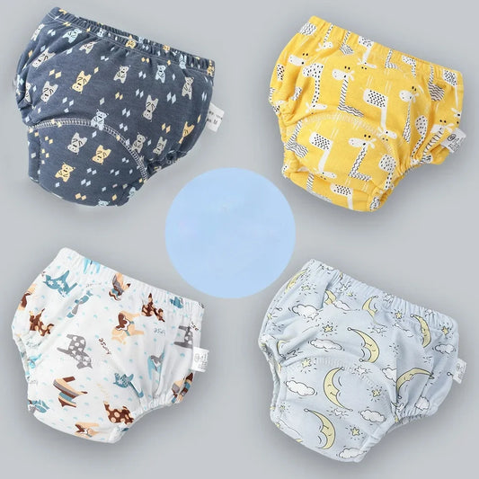 kids training pants washable reusable soft