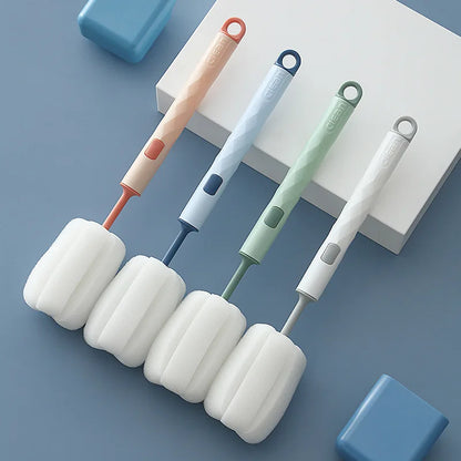 360 bottle brush cleaning set rotating