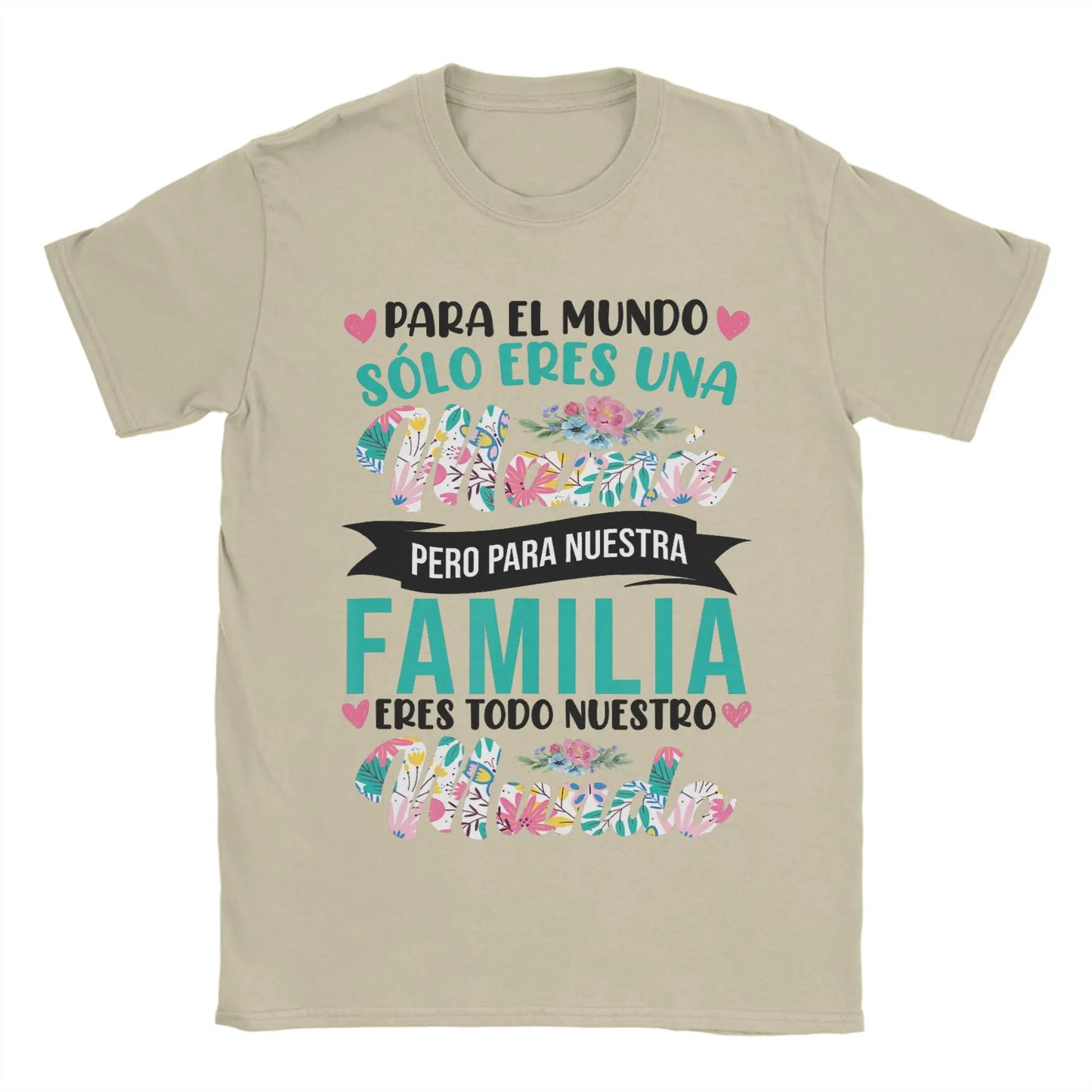 Floral Graphic Tee for Moms 14 Colors