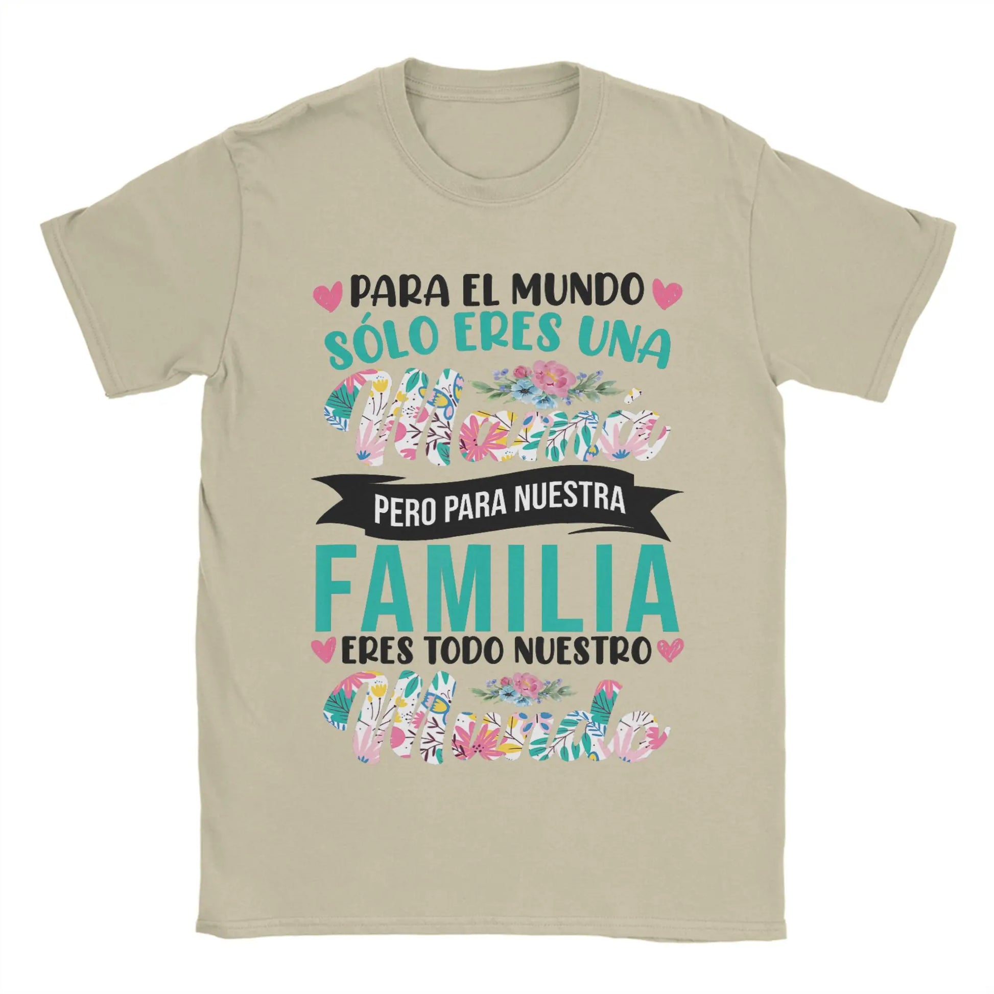 Floral Graphic Tee for Moms 14 Colors