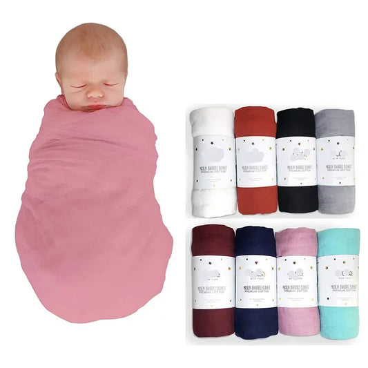 Bamboo Cotton Gauze Burp Cloth 25 Colors Kids