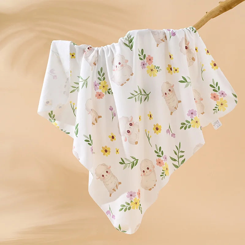 Cotton Gauze Bath Towel Swaddle 85x85cm Kids