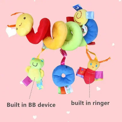 Caterpillar Plush Rattle Toy 22CM 7-12M