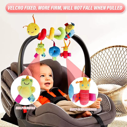 Crib Hanging Spiral Rattle Toy Musical