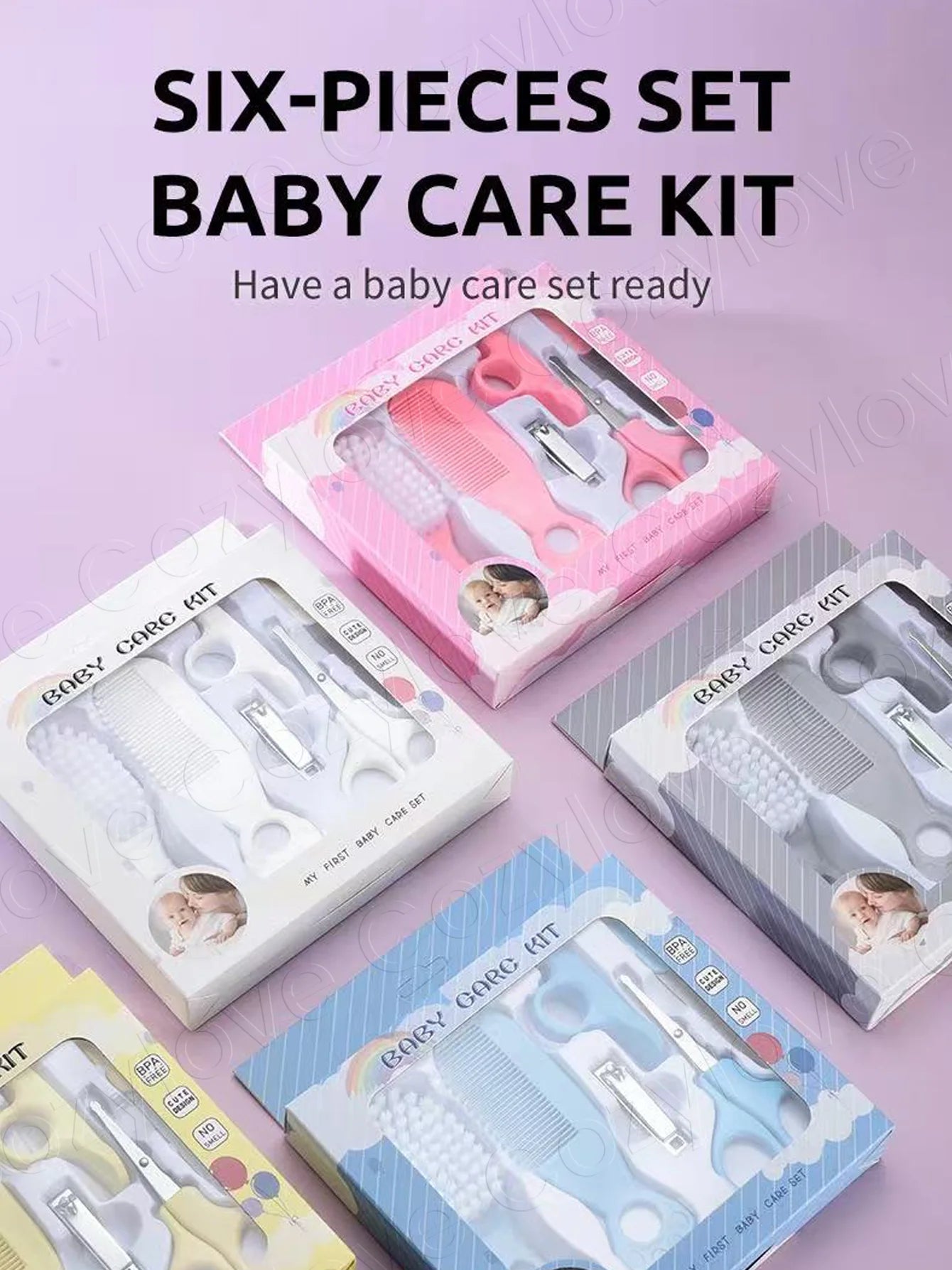 5-in-1 Grooming Kit BPA-Free Gift Box