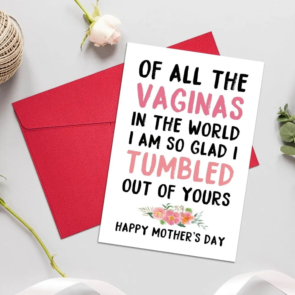 Funny Mom Greeting Card Mothers Day