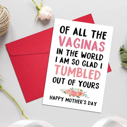 Funny Mom Greeting Card Mothers Day
