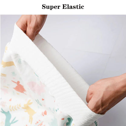 Waterproof Nighttime Diaper Skirt – product front 4 cute prints