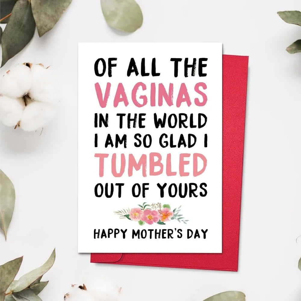 Funny Mom Greeting Card Mothers Day
