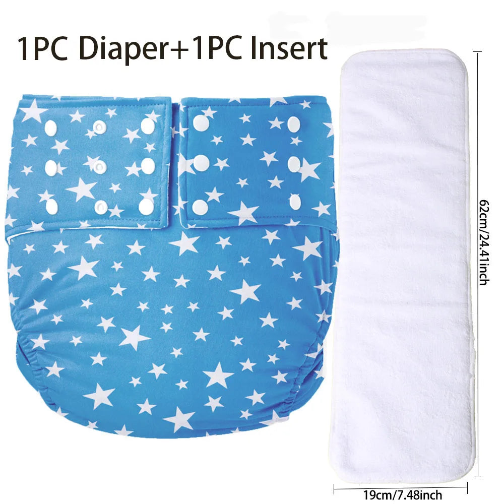 BIAI Adult Reusable Cloth Diaper Pants