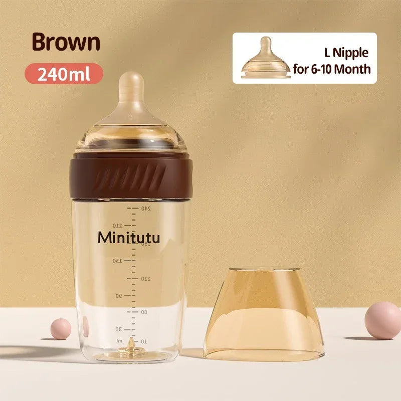 Glass Bottle Anti-Colic BPA-Free 80-240ml – high borosilicate glass