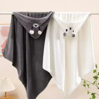 Bath Towel Swaddle 80x80cm 4 Colors – front view