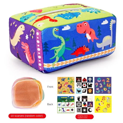 Montessori Magic Tissue Box Sensory Toy 4-12M