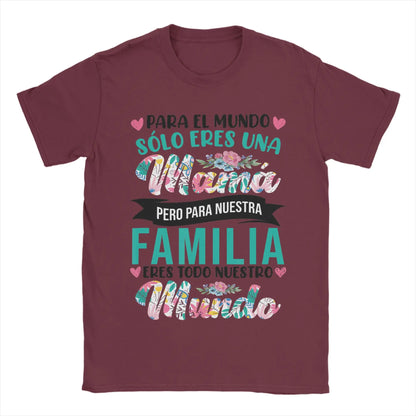 Floral Graphic Tee for Moms 14 Colors