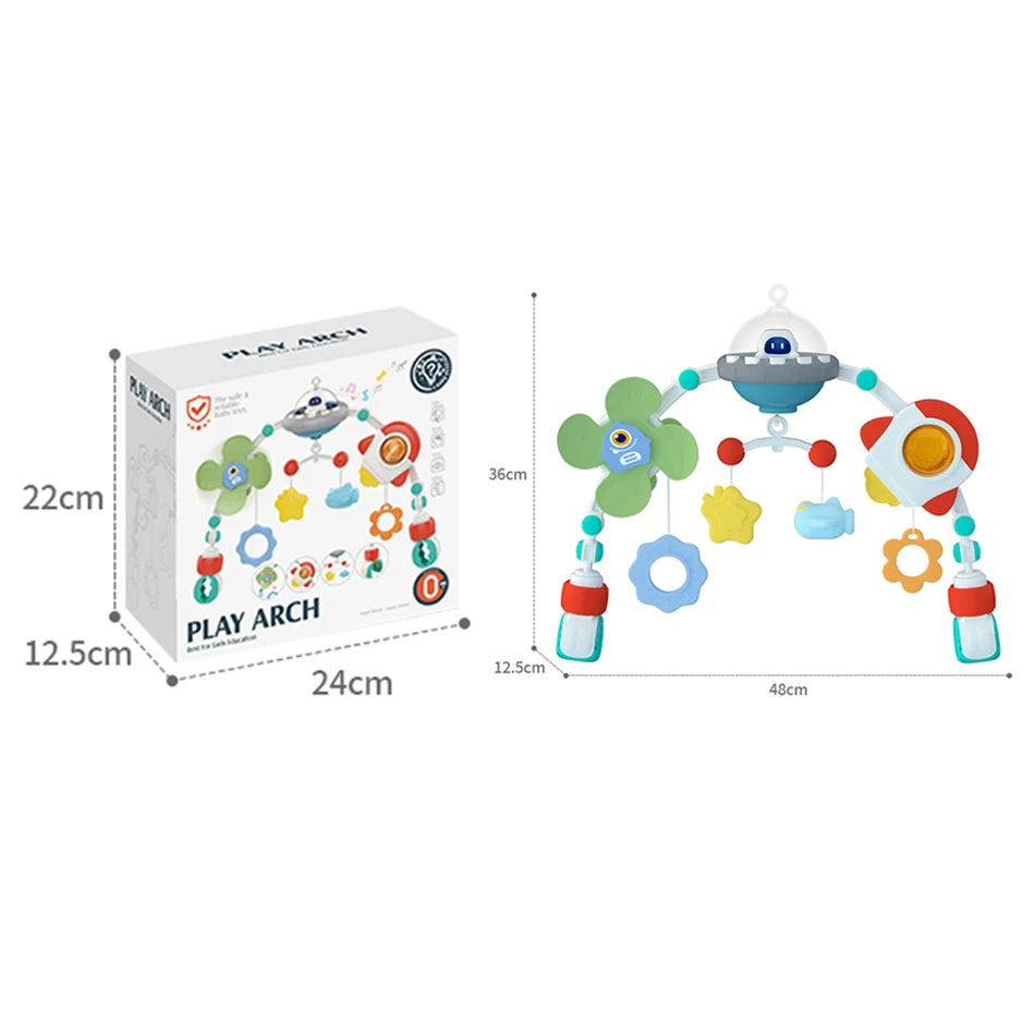 Stroller Arch Sensory Toy BPA-Free 0-12M