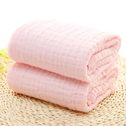 6-Layer Muslin Blanket 105x105cm 6 Colors Kids