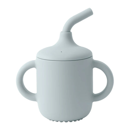 Silicone Sippy Cup 180ml BPA-Free Leakproof Kids
