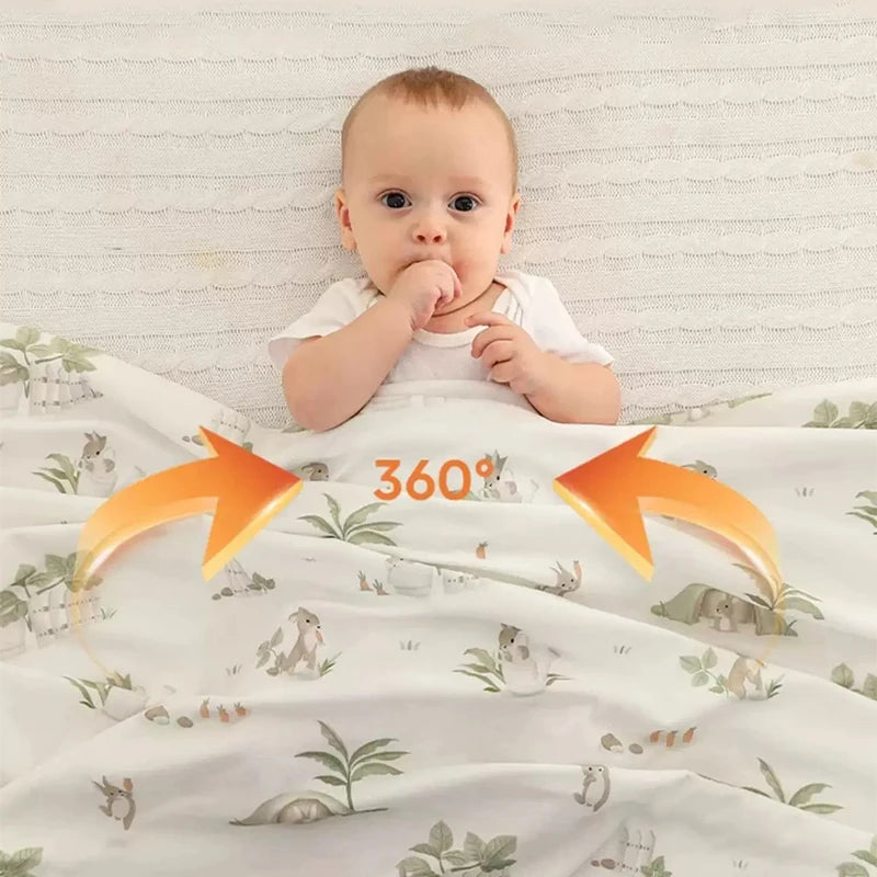 Cotton Gauze Bath Towel Swaddle 85x85cm Kids