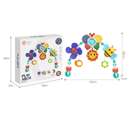 Stroller Arch Sensory Toy BPA-Free 0-12M