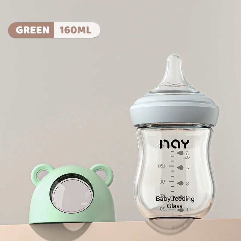 Glass Bottle Anti-Colic BPA-Free 80-240ml – high borosilicate glass