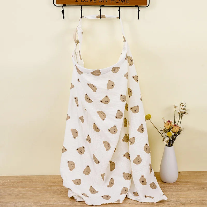 nursing cover cotton breathable