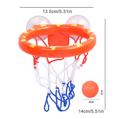 Bath Basketball Toy Bathtub Set 3 Balls