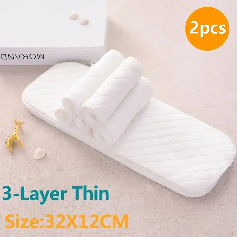  Baby Reusable Diapers Washable Nappies Cotton Diapers