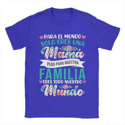 Floral Graphic Tee for Moms 14 Colors