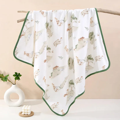 Cotton Gauze Bath Towel Swaddle 85x85cm Kids
