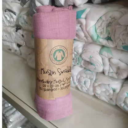 Bamboo Cotton Gauze Burp Cloth 25 Colors Kids
