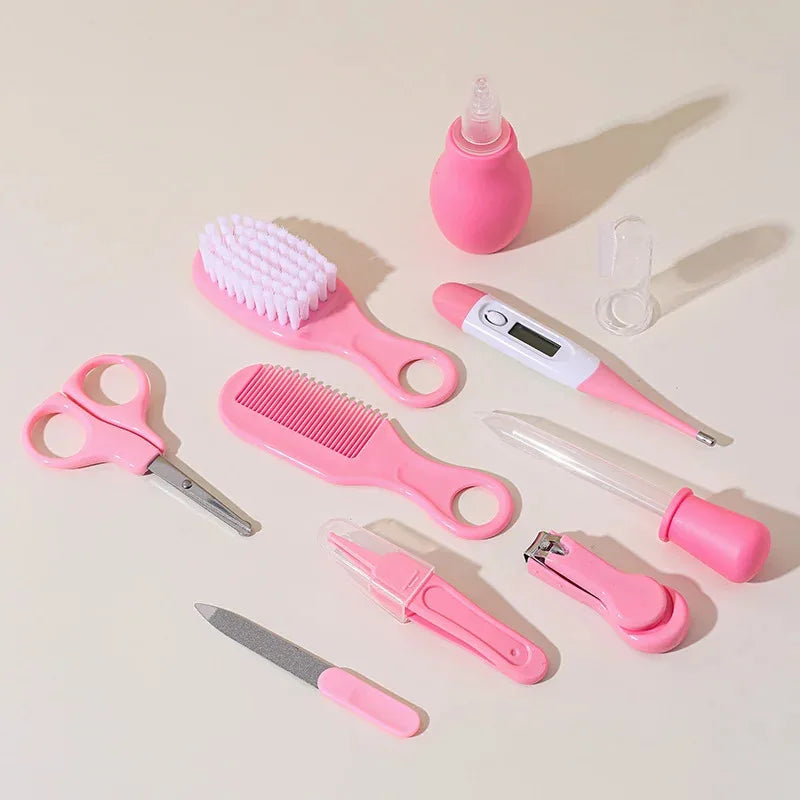 10-in-1 Care Grooming Kit Pink & Blue 0-24M Kids – Full Set