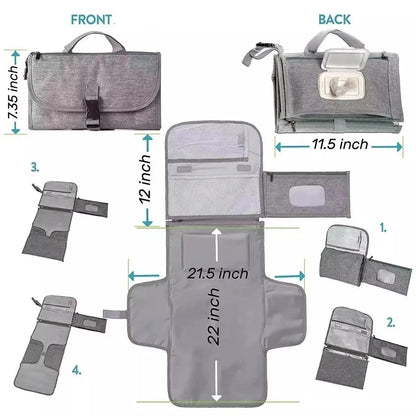 Portable Foldable Changing Pad Waterproof