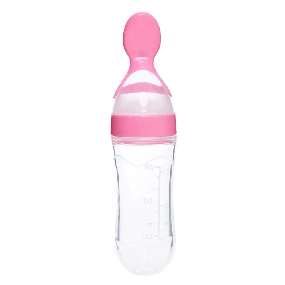 90ML Feeding Bottle Spoon Training Feeder BPA-Free – front view