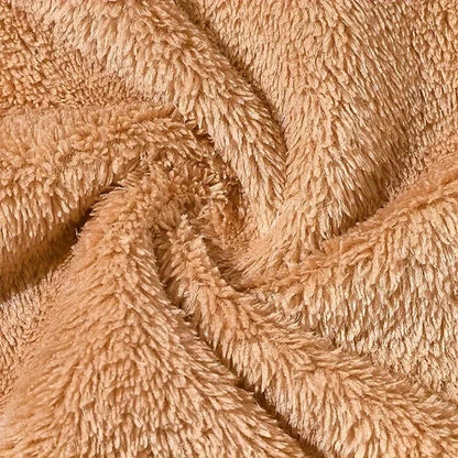 Coral Velvet Hooded Bath Towel 80x80cm Kids