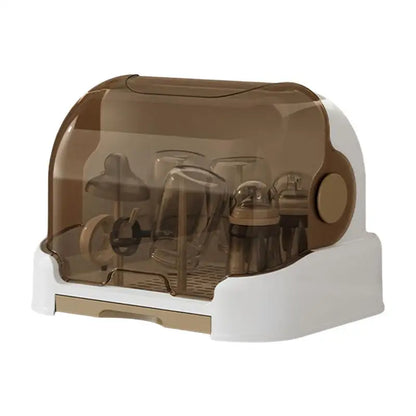 Bottle Drying Rack with Dustproof Lid 3 Colors