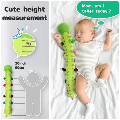 Sensory Caterpillar Plush Toy 3-in-1 0-12M Kids