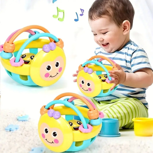Bendy Walker Rattle Ball Toy 10CM 0-12M