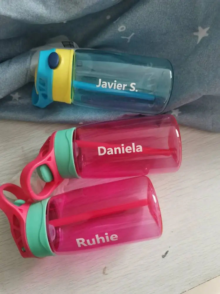 DIY Personalized Kids Water Bottle 480ml Custom