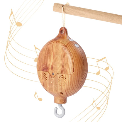 Wooden Revolving Music Box Crib Mobile 0-12M