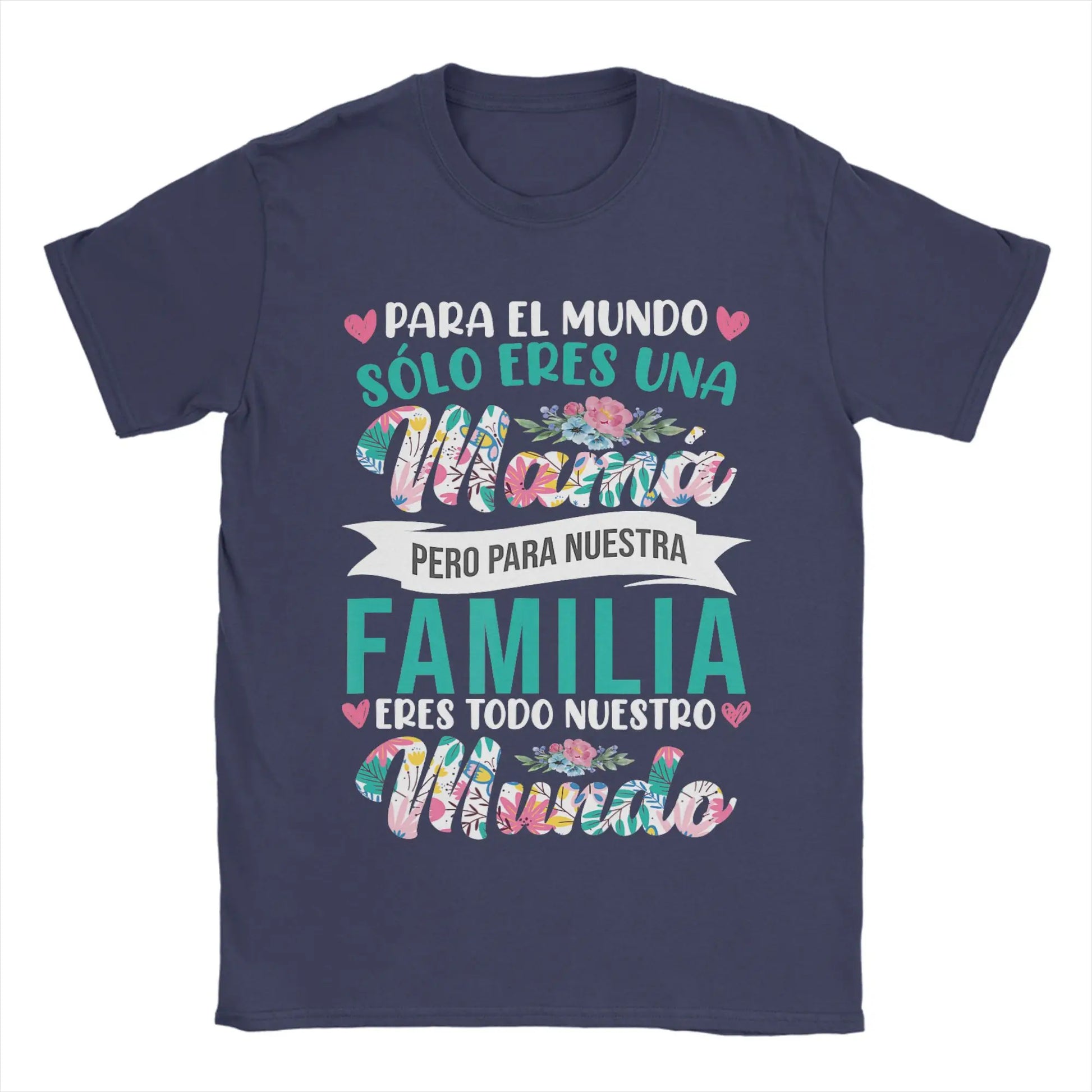 Floral Graphic Tee for Moms 14 Colors