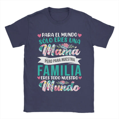 Floral Graphic Tee for Moms 14 Colors